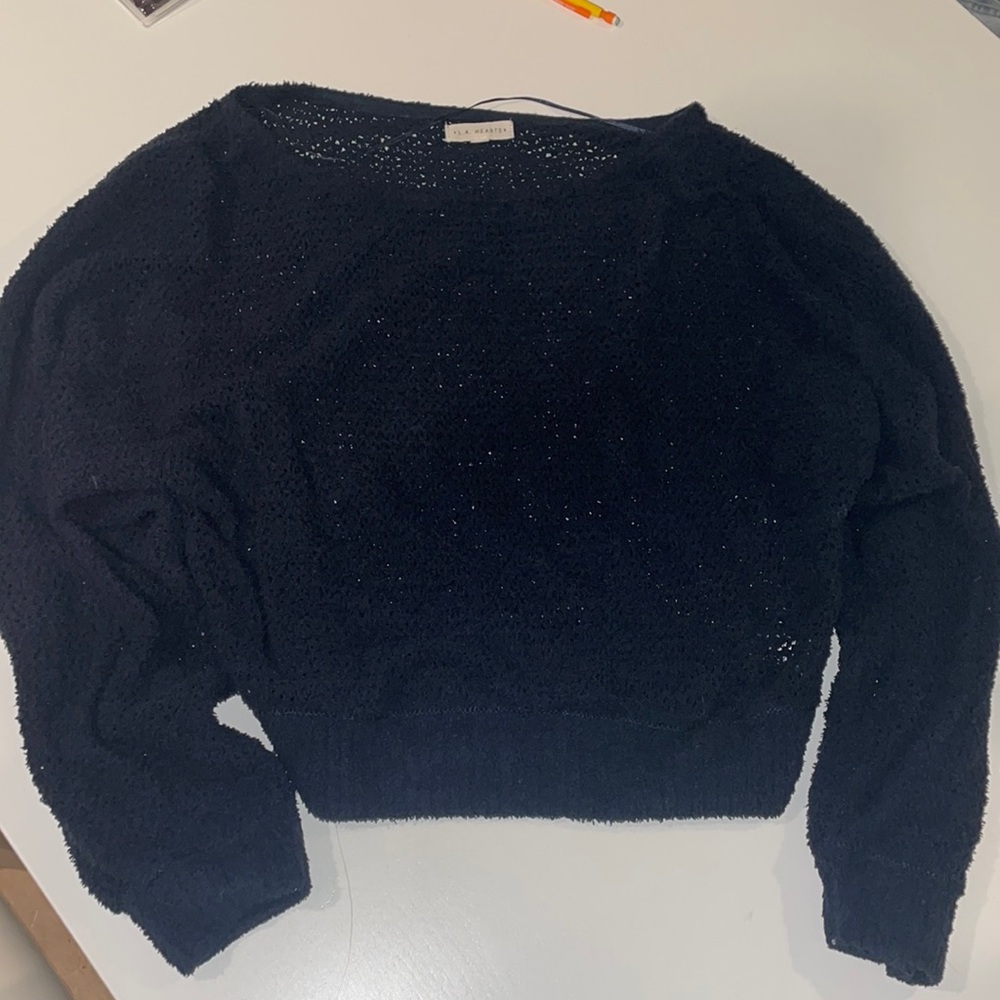 Softest Navy Blue Pacsun Sweater